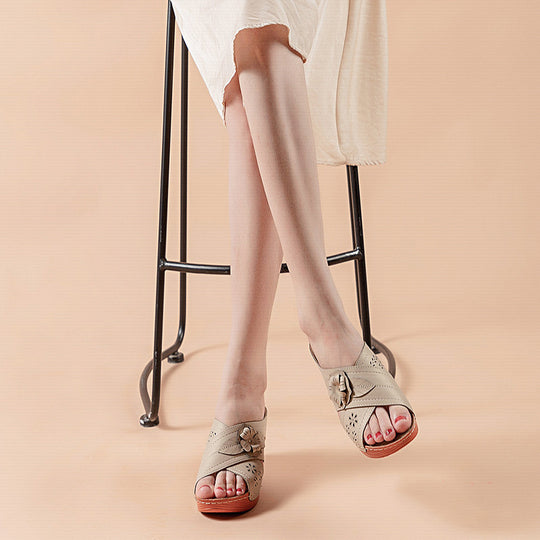 Ramona - weiche Sandalen mit Clip-Zehe