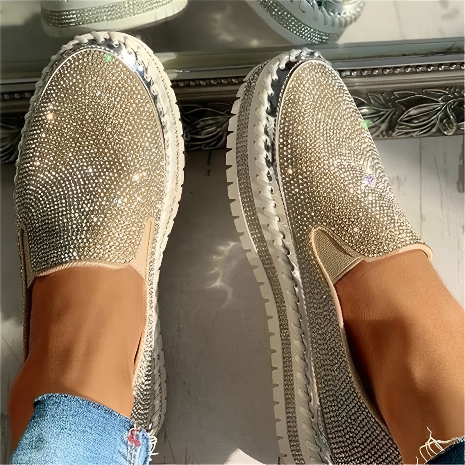 Candy Gem - Glitzernde Diamant-Schuhe