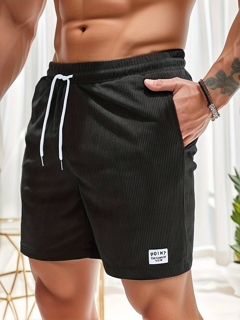 Peter - Herren Cord Shorts Kordelzug Lässiger Style