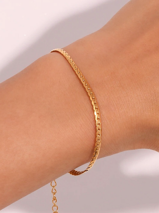 Sanne - Schlangenkette-Armband