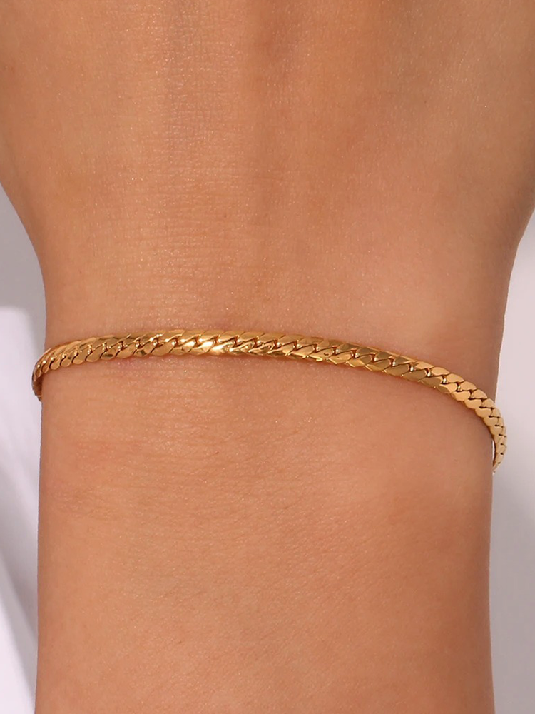 Sanne - Schlangenkette-Armband