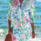 Serenity - Sommer Turn-Down-Bluse