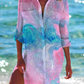 Serenity - Sommer Turn-Down-Bluse