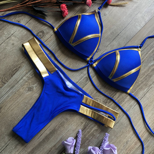 Davina - Push-up gepolsterter Bikini-Badeanzug