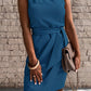 Gabby One-Shoulder Minikleid